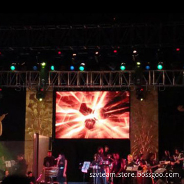 Light-Weight Cn10/12mm Rental Indoor HD LED Curtain Screen Display